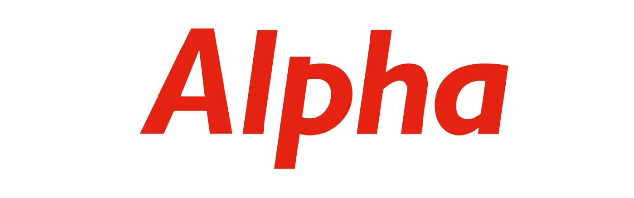 Alpha White Background